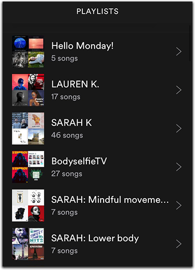 bodyselfietv spotify